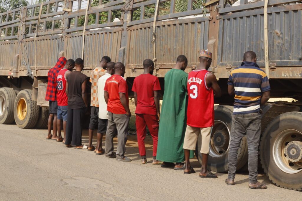 EFCC Arrests 10 Suspects, Seizes Trucks Over Alleged Illegal Mining in Kwara